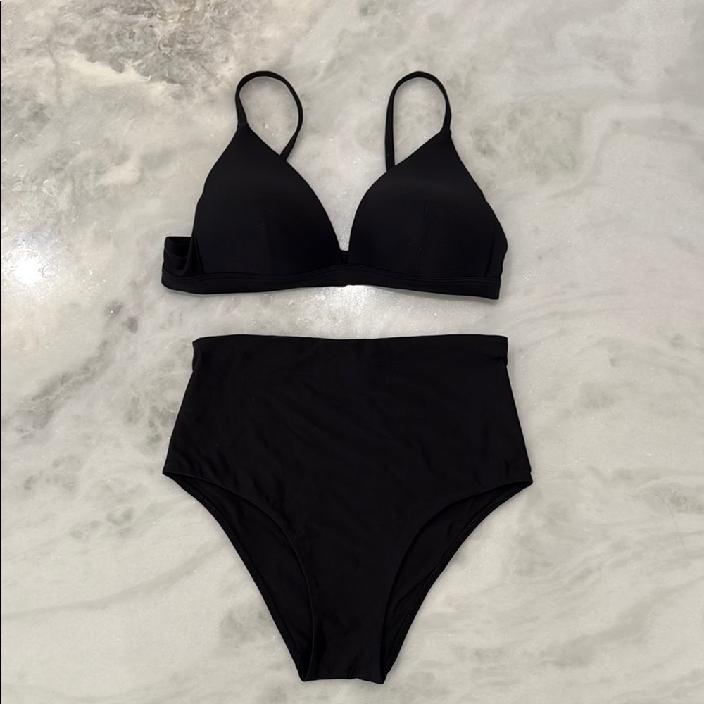 lululemon athletica Black Bikini Set